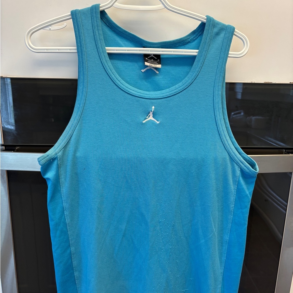 Jordan Turquoise Tank Top with Logo